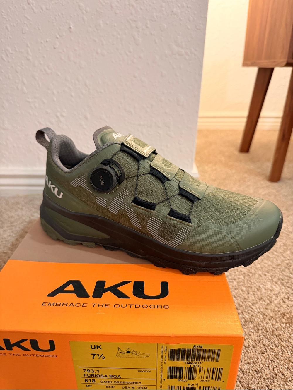 AKU Furious BOA - men’s size 8